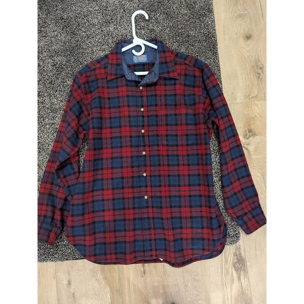 Vintage Pendleton Flannel Shirt MacDevitt Tartan Wool Men’s XL RARE EUC